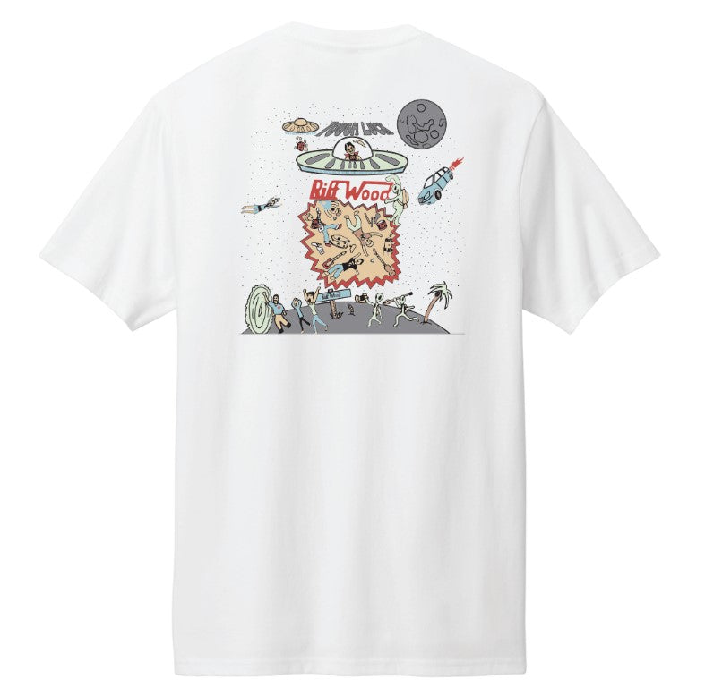 Alien Riff Wood Tee