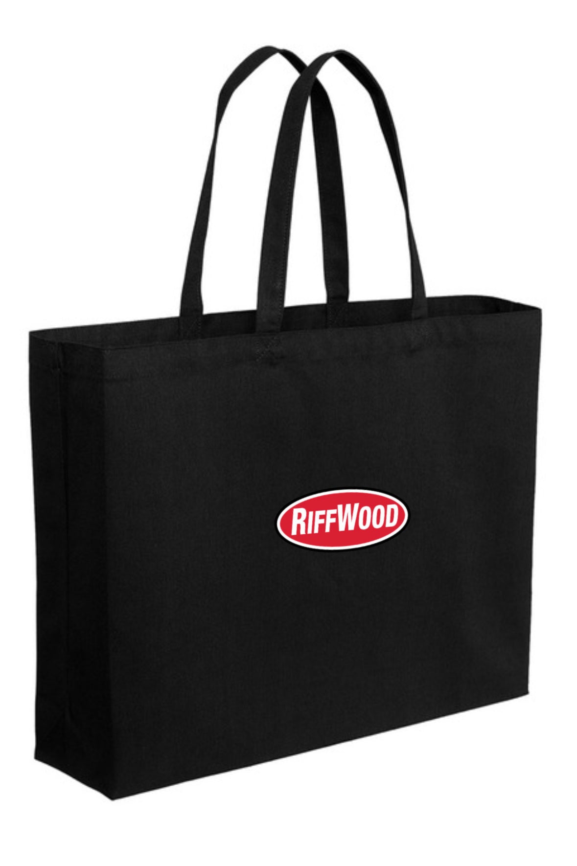 Black Cotton Tote Bag