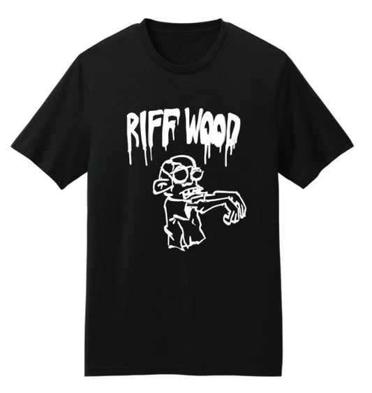 Zombie Black Riff Wood Tee