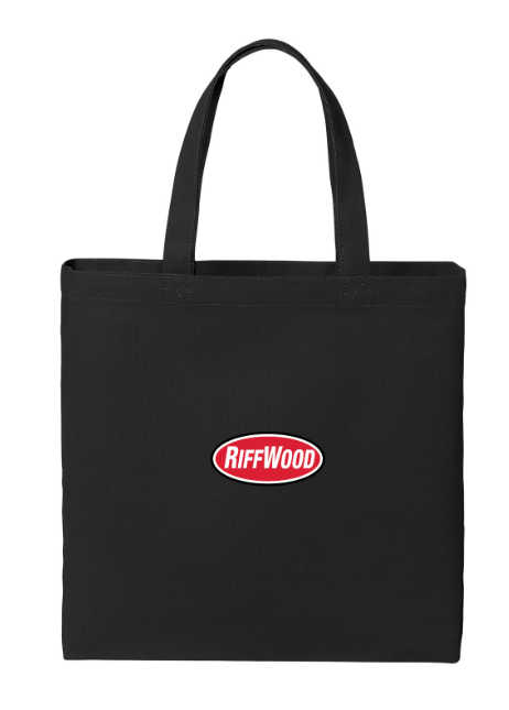 Black Cotton Tote Bag
