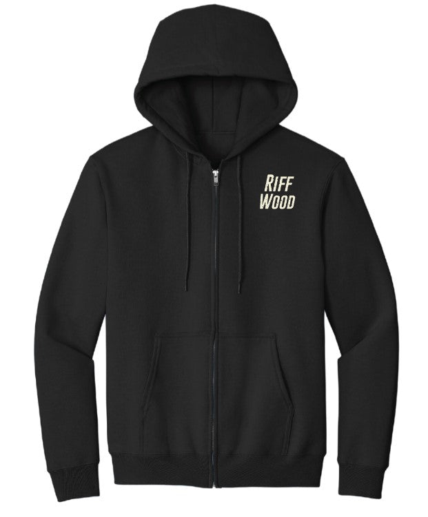 UFO Riff Wood Full Zip Hoodie